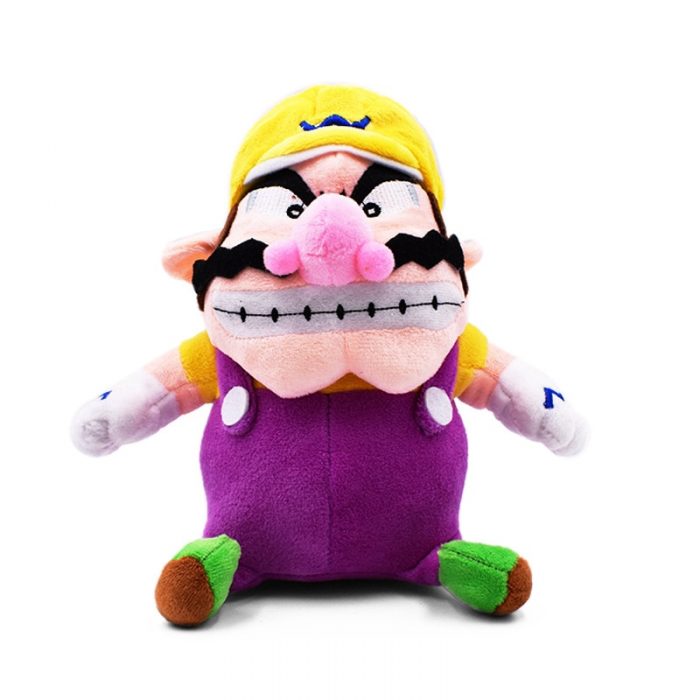 25cm Super Mario Wario Waluigi Plush Toy Game Character Figure Stuffed Dolls for Children Birthday Christmas 4 - Mario Plush