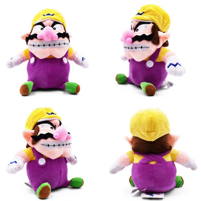 25cm Super Mario Wario Waluigi Plush Toy Game Character Figure Stuffed Dolls for Children Birthday Christmas 5 - Mario Plush