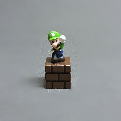 5pcs set Super Mario Bros Game Action Figures Toys Luigi Yoshi Bowser PVC Model Collection Kids 4 - Mario Plush