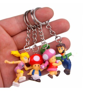8PCS Super Mario Bros figures Lot jouet Mario Figure toys Bullet Mushroom Tortoise creative toys model 4 - Mario Plush