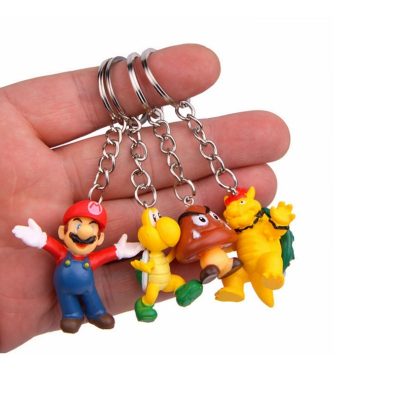 8PCS Super Mario Bros figures Lot jouet Mario Figure toys Bullet Mushroom Tortoise creative toys model - Mario Plush