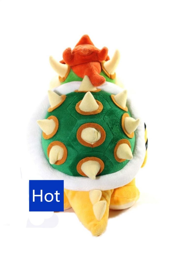 Funny Catoon Film anime 10 26cm Bowser dragon Soft Stuffed Plush Toy doll model baby 2 - Mario Plush