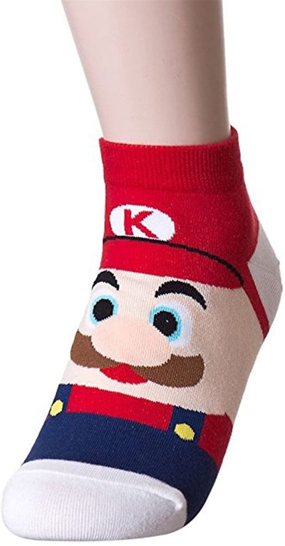 Hot Super Mario Bros Cartoon Kids Socks Action Figure Toys Boys Cosplay Socks Children Girls Birthday 4 - Mario Plush