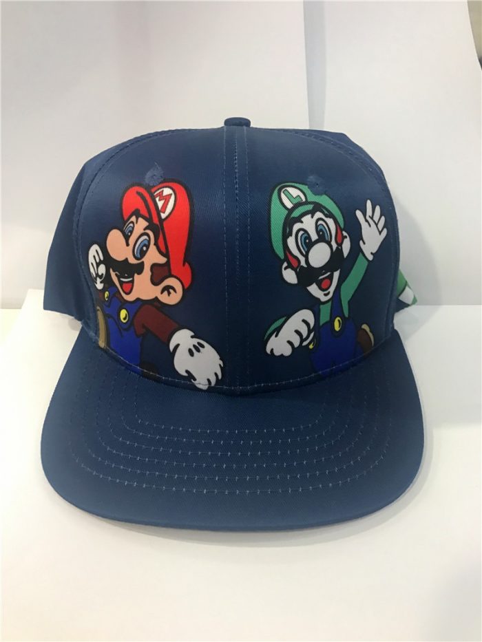Luigi Bros Mario Anime Cosplay Polyester Adjustable Dome Baseball Cap Peaked Cap Sun Hat Clothing Accessories 2 - Mario Plush