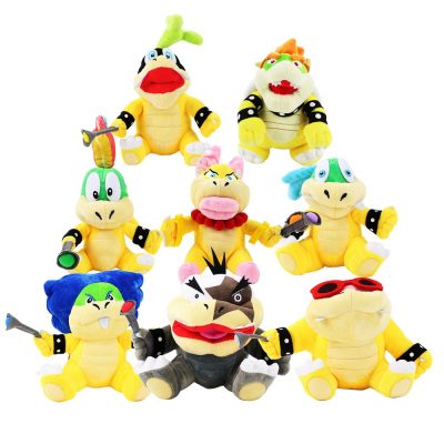 NEW Super Maio Bros Plush Toys Bowser JR Koopa Bowser Dragon Plushie Doll Toys Mari Brothers - Mario Plush