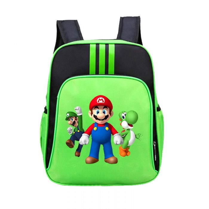 Super Mario Children s Schoolbag Cartoon Game Character Mario Brothers Series Backpack Elementary School Backpack Birthday 2 - Mario Plush