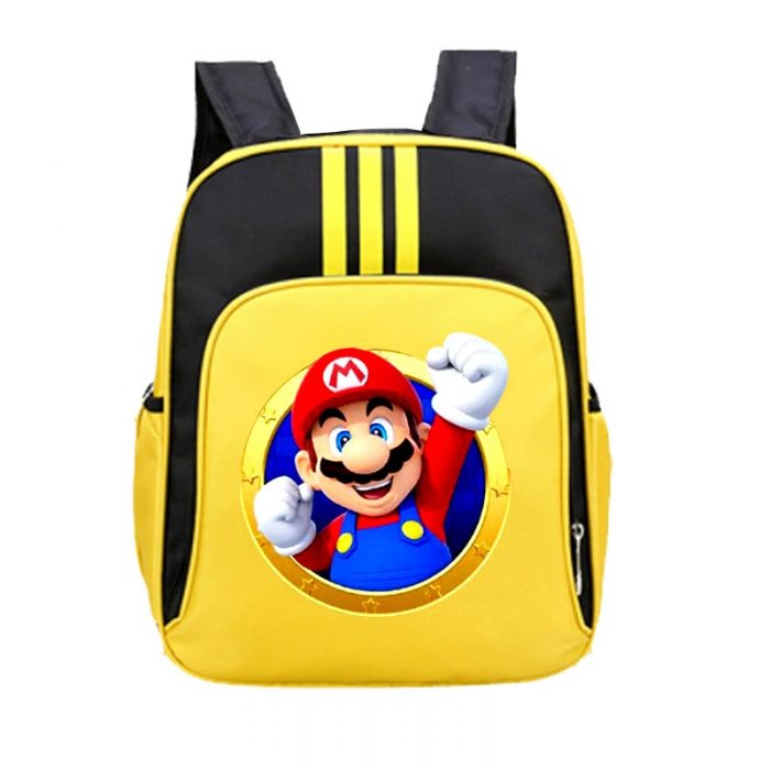 Super Mario Children s Schoolbag Cartoon Game Character Mario Brothers Series Backpack Elementary School Backpack Birthday 5 - Mario Plush