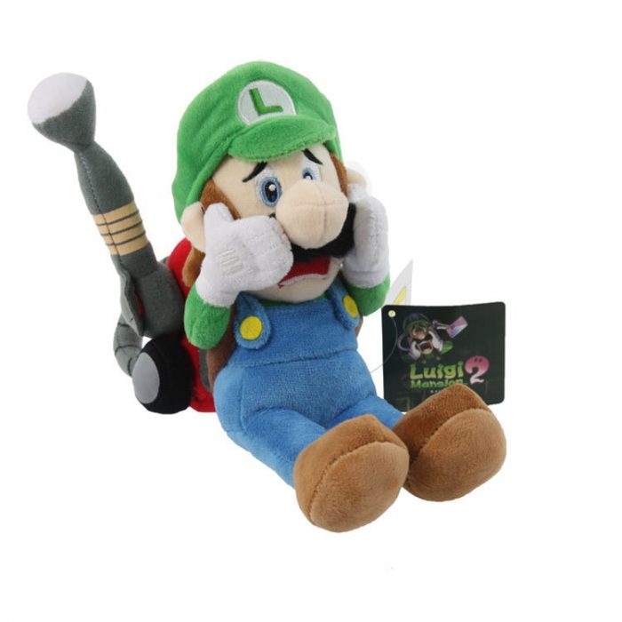 Super Mario Luigi s Mansion Luigi Stuffed Plush Toy Doll Gift 1 - Mario Plush